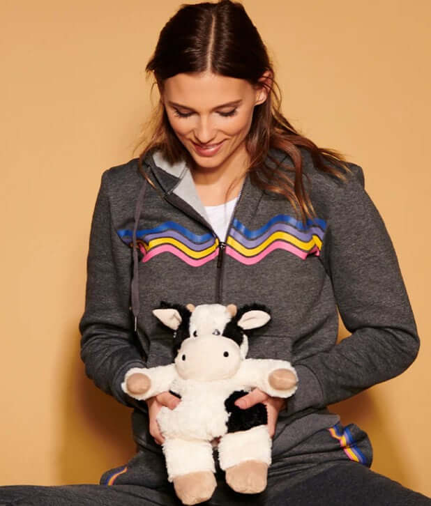 Black and White Cow Warmies