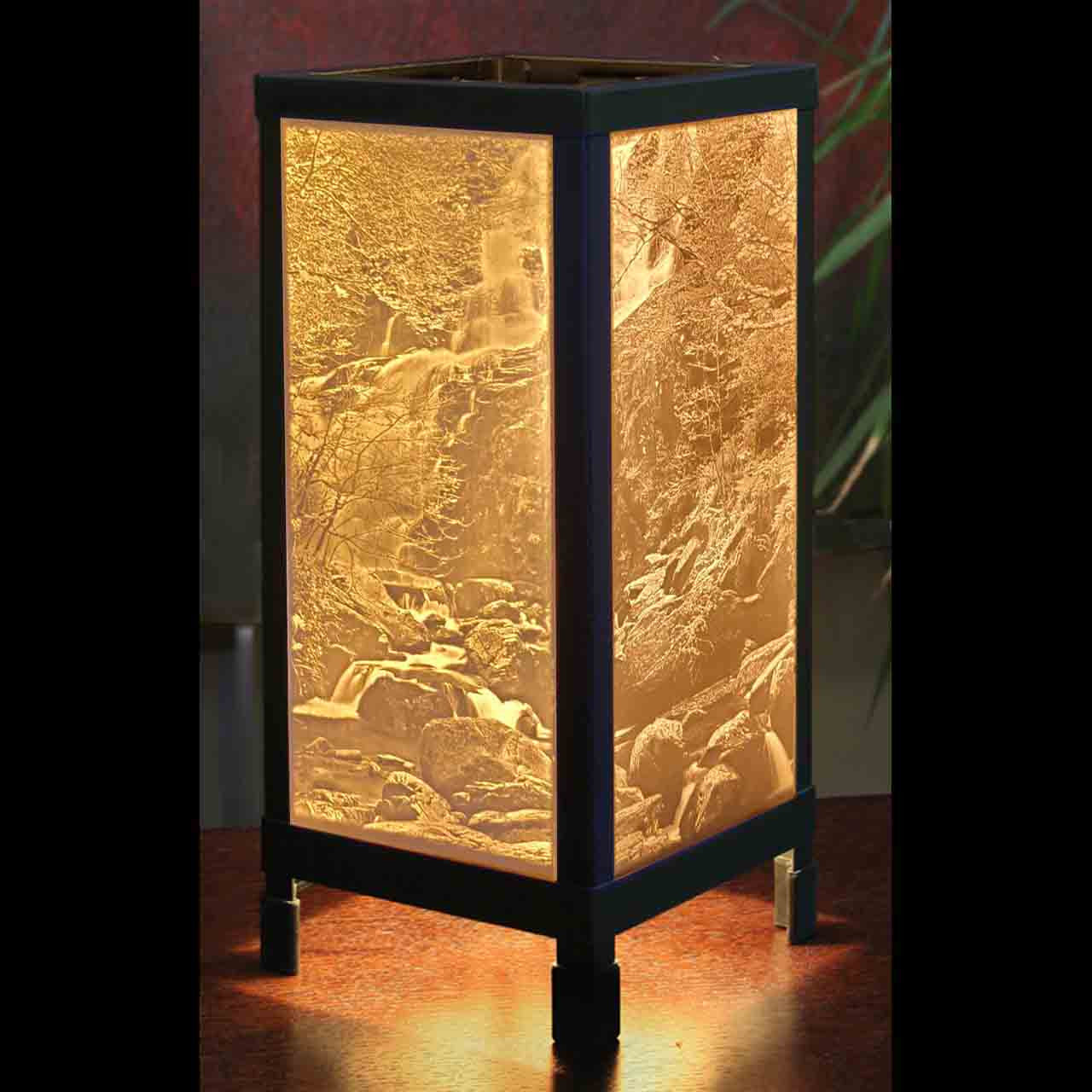 Waterfall Luminaire Tabletop Lamp