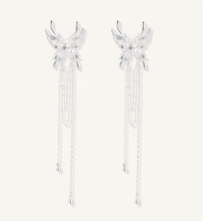 Celestial Cascade Sculptural Earrings