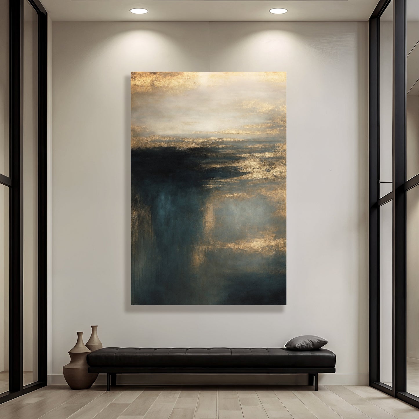Cloudscape Glimmer Canvas Wall Art