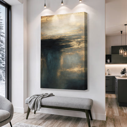 Cloudscape Glimmer Canvas Wall Art