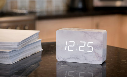 Brick Click Alarm Clock – Sleek, Stylish, and Smart with LED Display