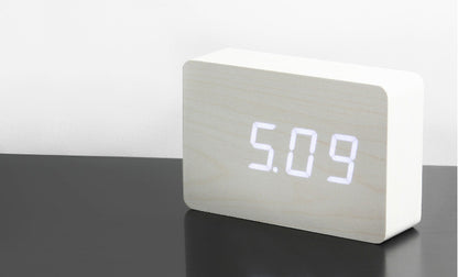 Brick Click Alarm Clock – Sleek, Stylish, and Smart with LED Display