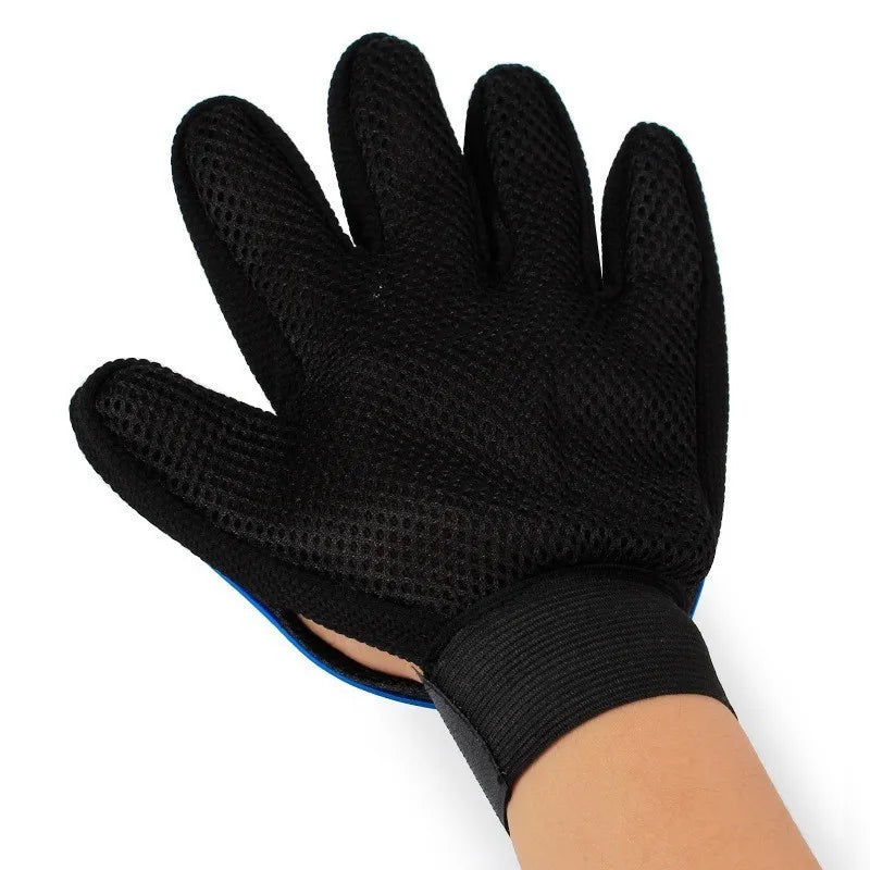 Pet Grooming Glove for Cats and Dogs Deshedding Brush Comb Silicone Hair Removal Glove