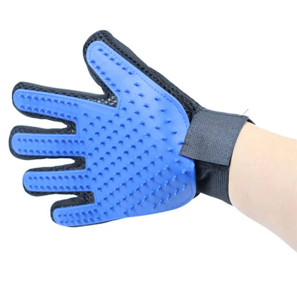 Pet Grooming Glove for Cats and Dogs Deshedding Brush Comb Silicone Hair Removal Glove