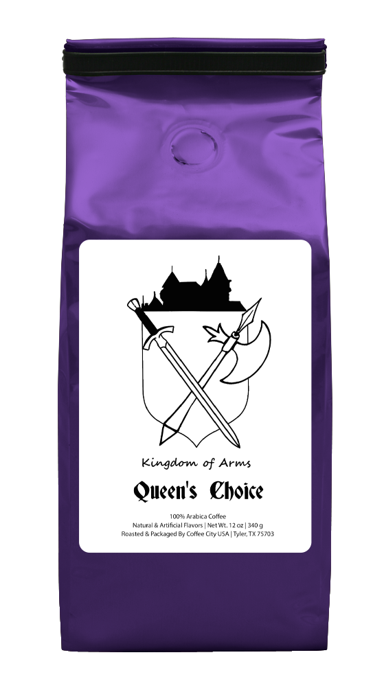 The Queen's Choice Kingdom Of Arms Coffee - Expertly Grown and Roasted