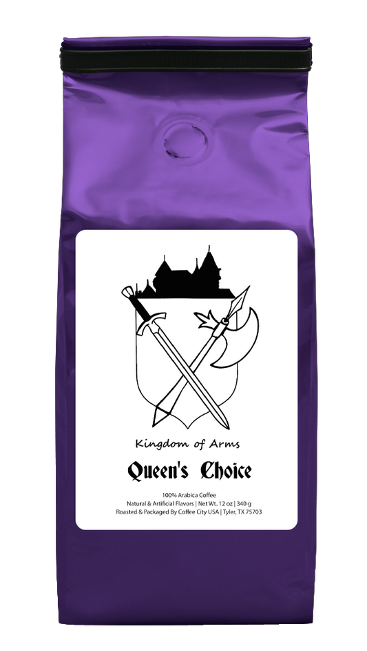 The Queen's Choice Kingdom Of Arms Coffee - Expertly Grown and Roasted