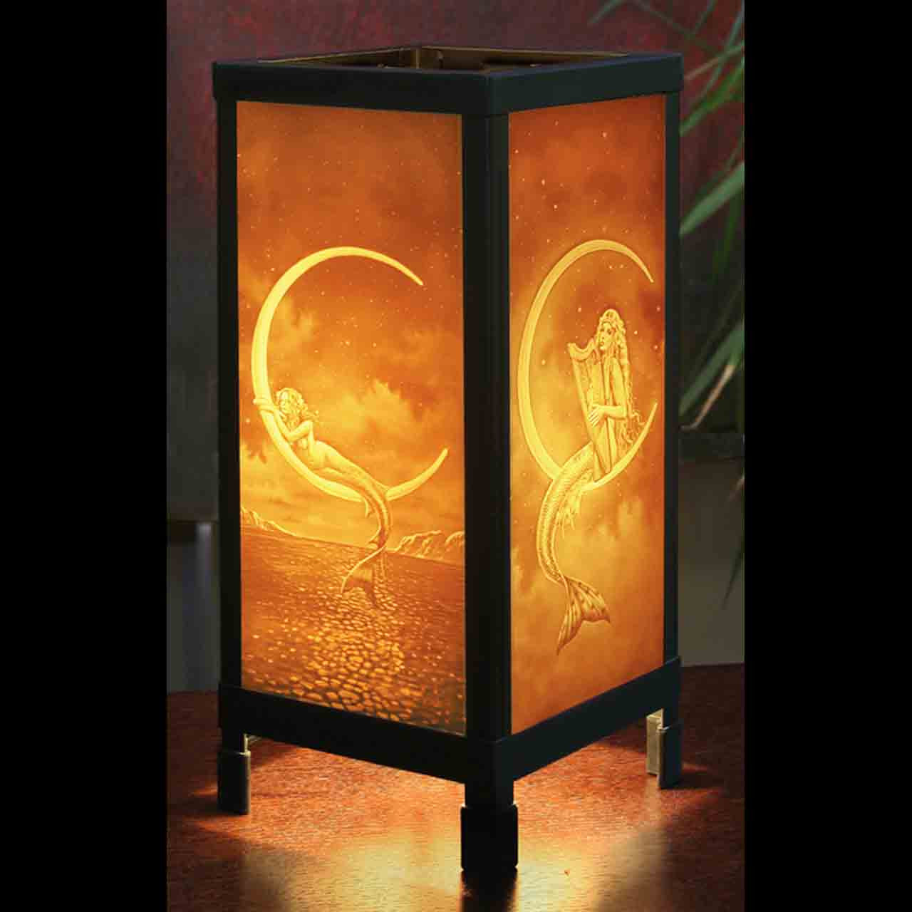 Bamboo Luminaire Table Top Lamp