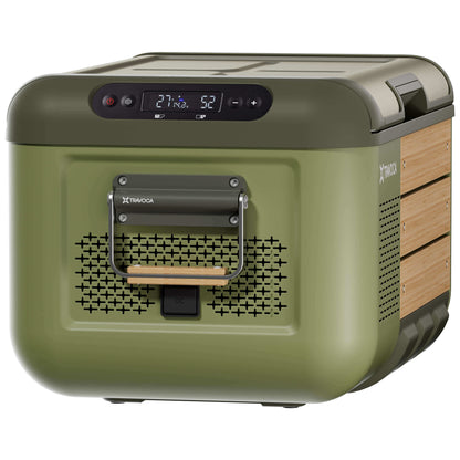 Travoca Rigel 25 dual zone eCooler with dual temperature control and sleek design.