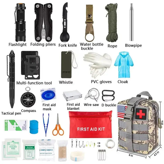 Outdoor and Survival First Aid Kit