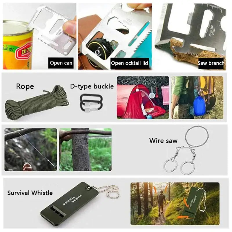 Outdoor and Survival First Aid Kit
