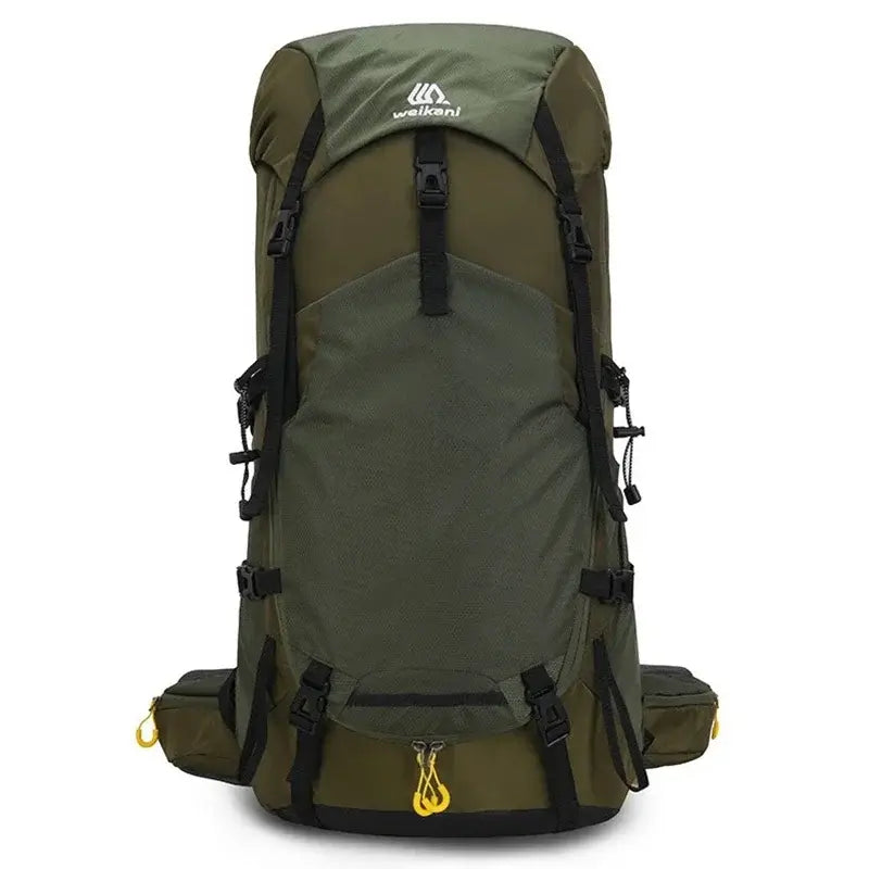 Outdoor Camping Climbing Trekking Bag - Hiking Backpack With Rain Organizer Daypack Travel Luggage Rucksack