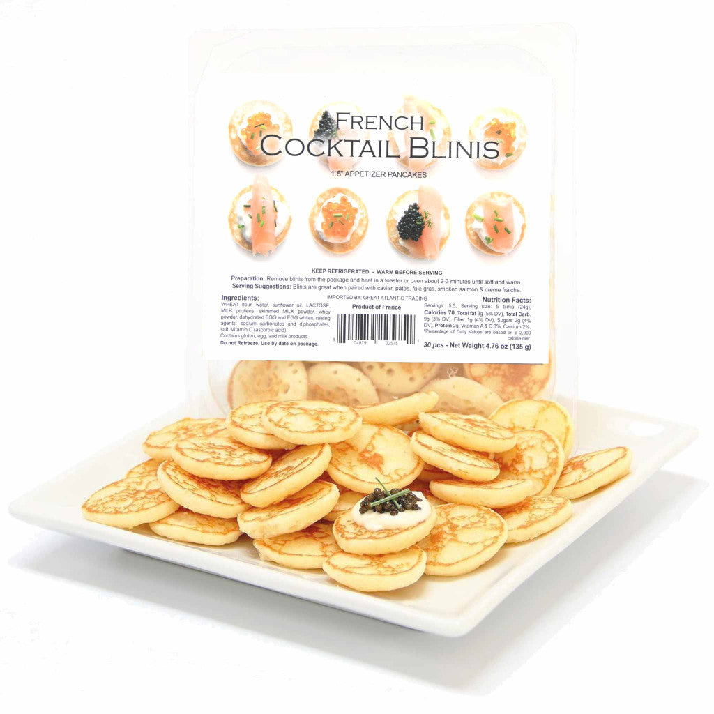 Cocktail Blinis