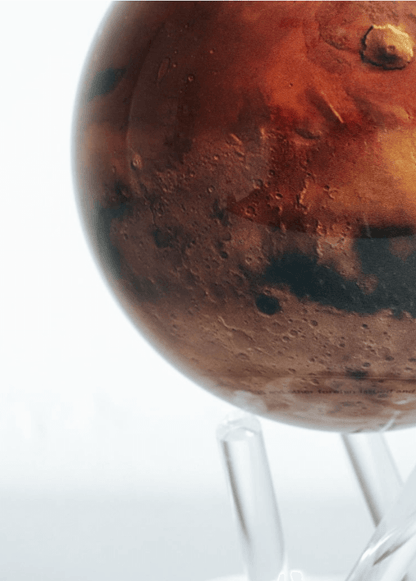 Planet Mars Globe by MOVA Rotating Globes Ambient Light