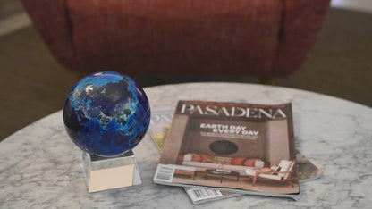 Earth Globe at Night World Globe by MOVA