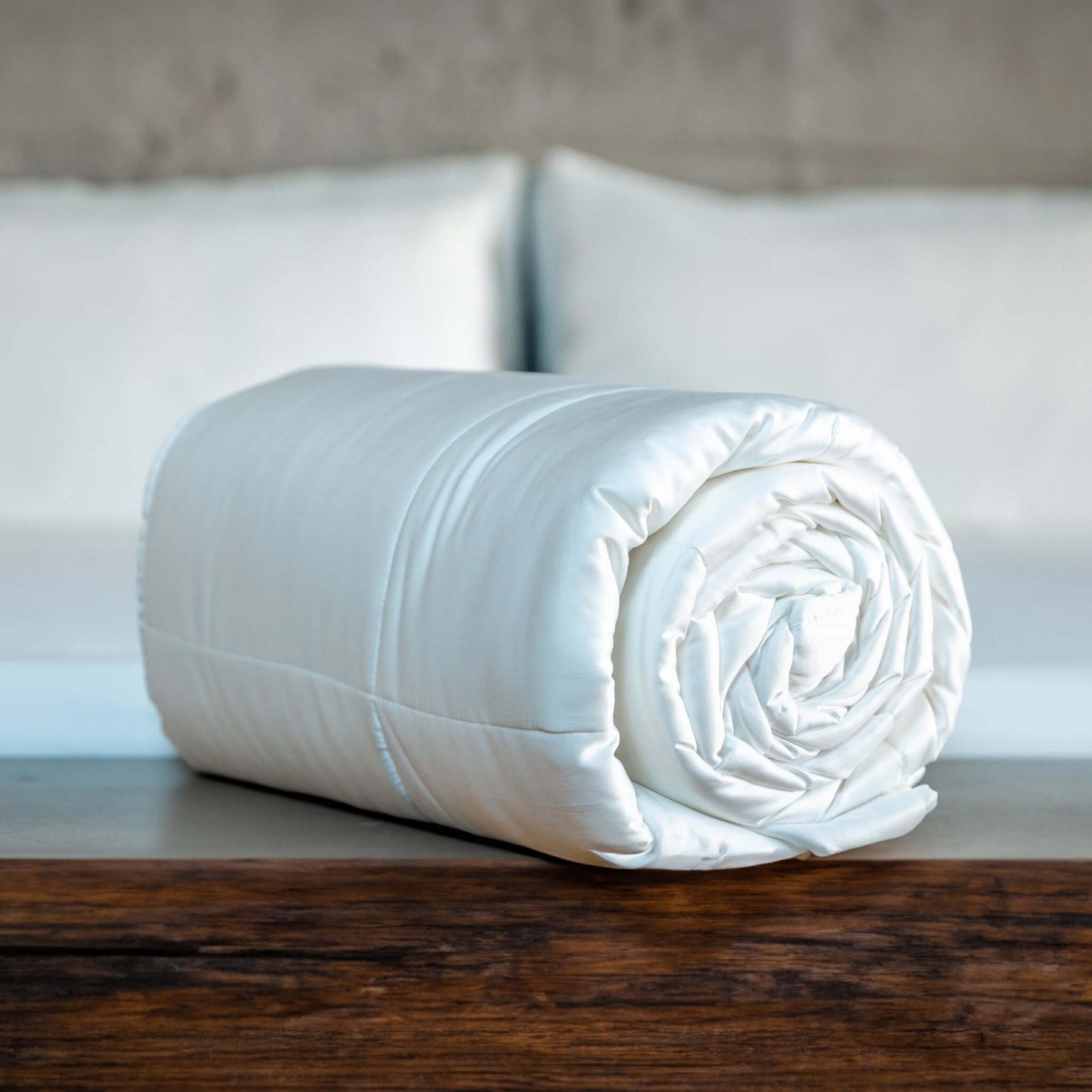 Temperature Regulating Eucalyptus Silk Comforter Set & Pillow Shams