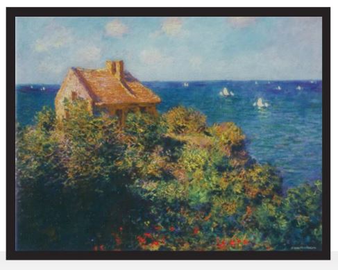 Monet's Fisherman's Cottage - Glassmasters Stained Glass