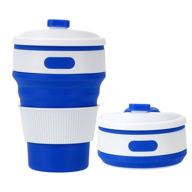 3 pcs/set Foldable Silicone Tableware Set Portable Food Container