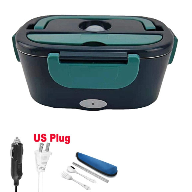 Portable Thermal Insulated Hot Food Container Warmer Lunch Box